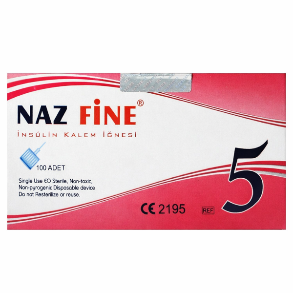 Nazfine İnsülin İğne Ucu 5 mm